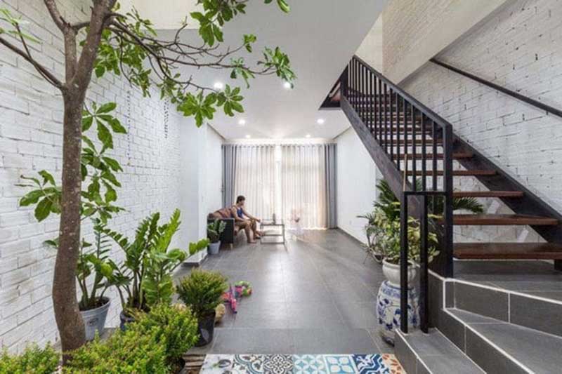 tiểu cảnh giếng trời 1