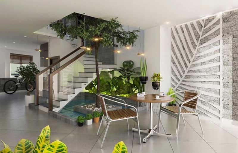 tiểu cảnh giếng trời 11