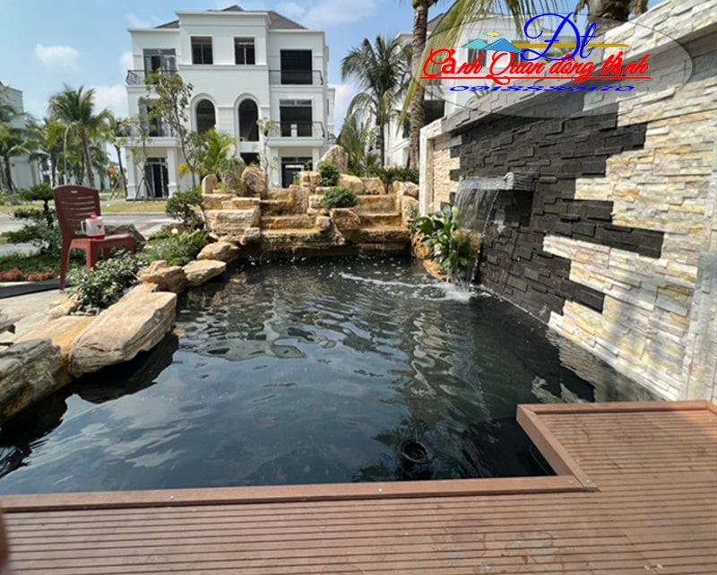 mẫu thiết kế hồ cá koi đẹp 1