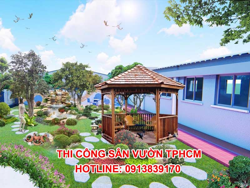 thi công sân vườn tphcm 3