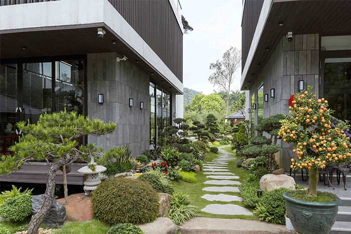tiểu cảnh sân vườn nhật bản